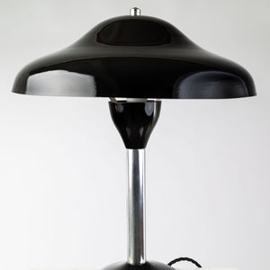 1940er Art Deco Tischlampe schwarz - Zeitlos Berlin By Drozd