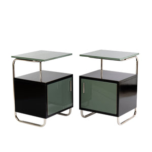 1930er Bauhaus Nachtschränke, 2er Paar - Zeitlos Berlin By Drozd
