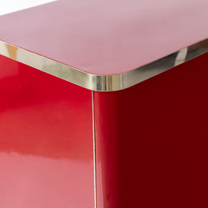 1930er Bauhaus Sideboard, Rot Lackiert - Zeitlos Berlin By Drozd