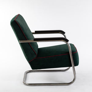 1930 Freischwinger Sessel Grün - Zeitlos Berlin By Drozd