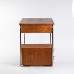 1930er Bauhaus Schreibtisch, Buche Furniert - Zeitlos Berlin By Drozd