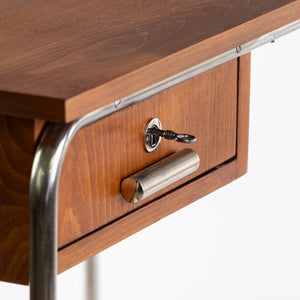 1930er Bauhaus Schreibtisch, Buche Furniert - Zeitlos Berlin By Drozd