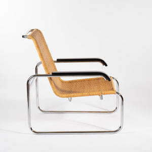 Bauhaus Sessel aus Rattangeflecht - Zeitlos Berlin By Drozd