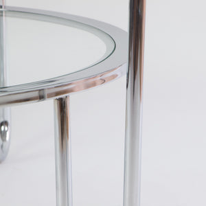 Schlaufentisch mit einer Glasplatte by Artur Drozd - Zeitlos Berlin By Drozd